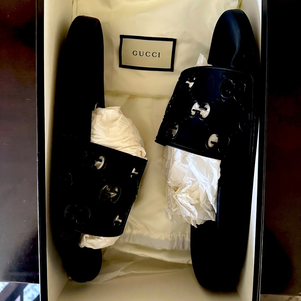 Men’s rubber GG Slide Sandal